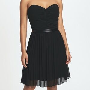 NWT Alfred Angelo Strapless Cocktail, Party, or Bridesmaid Black Dress
